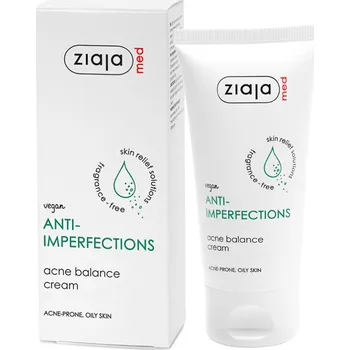 Pleťový krém Ziaja med čisticí kúra - krém redukující akné 50ml krém redukující akné 50ml