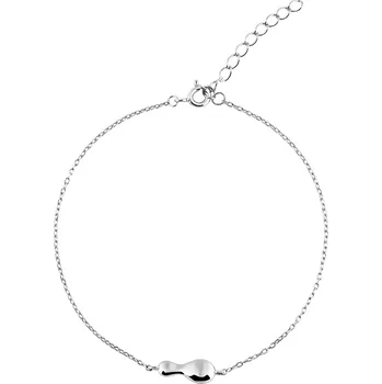 Souprava šperků Olivie Stříbrný náramek KAPKA 9458 Délka náramku: 16+3cm Ag 925; ≤1,3 g.