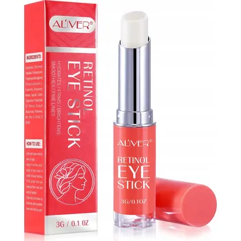 Péče o oční okolí Aliver Retinol Eye Stick pro jemné linky, vrásky, tmavé kruhy kolem očí 3 g