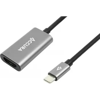 Video kabel Accura USB-C - HDMI 4K 60Hz M/F 0.23m