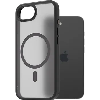 Pouzdro na mobilní telefon AlzaGuard Matte Case Compatible with Magsafe pro iPhone 16e černý