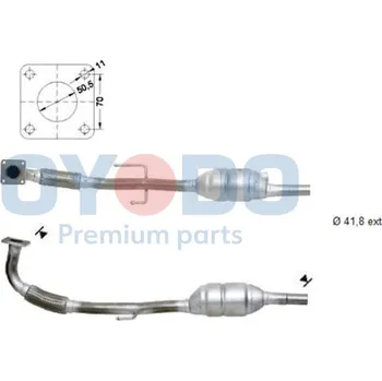 Katalyzátor Katalyzátor Oyodo 10N0029-OYO