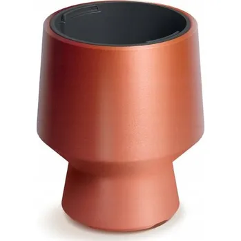 Květináč Květináč plast oranžový Prosperplast 27 cm x 27 cm x 32 cm