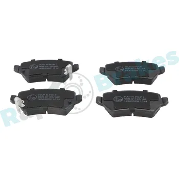Brzdová destička Sada brzdových destiček, vždy 4 kusy v sadě RAP BRAKES R-P0411