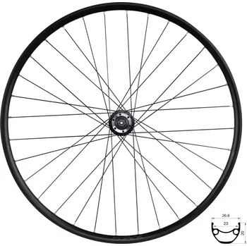 Zapletené kolo kolo zadní FORCE XC DISC 622x23 F804333-6d 32d