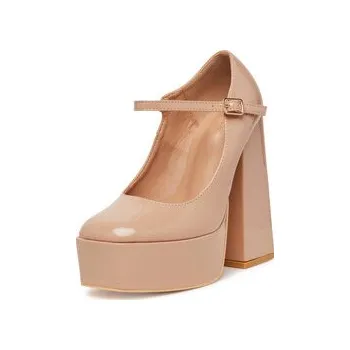 Dámské lodičky Lodičky DeeZee LWLB0328-1 Béžová 38