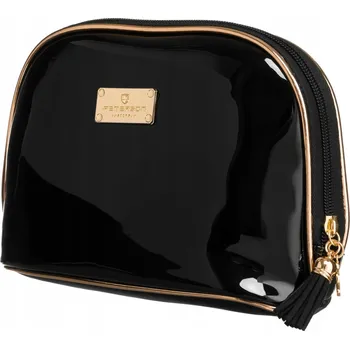 Kosmetická taška Kosmetická taštička Peterson Kosmetyczka Peterson Damska černá
