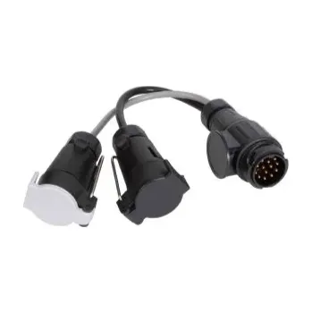 Příslušenství ke karavanu Adaptér Vechline Power – 13pin zásuvka na 7pin zástrčku 12N/12S