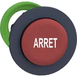 Schneider Electric ZB5FL433 ZB5FL433 plochý, nastavitelný (Ø) 30.5 mm Arrêt tmavě šedá , červená 1 ks