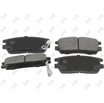 Brzdová destička Sada brzdových destiček, vždy 4 kusy v sadě ABAKUS 231-02-119