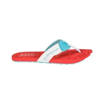 Dámské žabky La Sportiva Jandal Woman Hibiscus/Malibu Blue růžová 41 EU