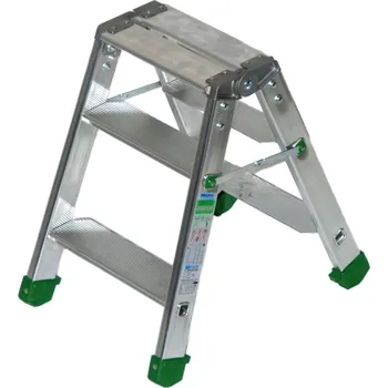 Žebřík Profesionální oboustranné schůdky FACAL 3x3 stupňů D-5