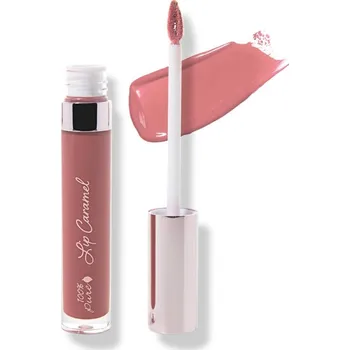 Rtěnka 100% Pure Tekutá rtěnka Lip Caramel Rum Nougat