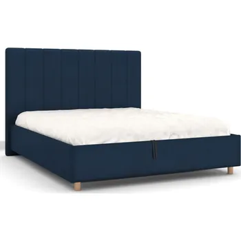 Postel Čalouněná postel Pasadena Frame Standard, Plastic, Seven Navy 49, 160x200 cm