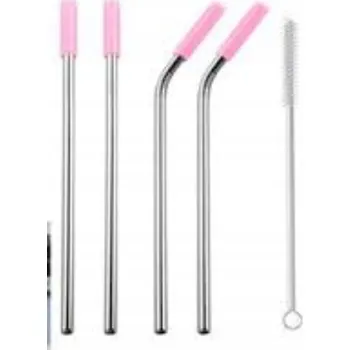 Kovová Brčka Kovová brčka 8 ks