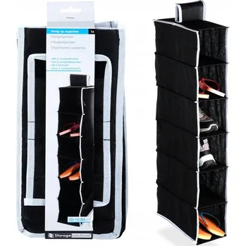 Organizér oblečení Závěsný ORGANIZÉR do skříně police závěsné na boty oblečení textil