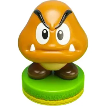 Figurka Dekorativní svítící plastová figurka Super Mario: Goomba (výška 10 cm)