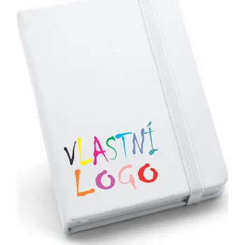 Zápisník ON-DESIGN Kapesní zápisník MEYER s vlastním potiskem Barva: bílá