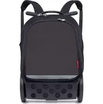 Školní a cestovní batoh na kolečkách Nikidom Roller UP Black (19 l), Černý