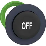 Schneider Electric ZB5FL235 ZB5FL235 plochý, nastavitelný (Ø) 30.5 mm OFF tmavě šedá , černá 1 ks