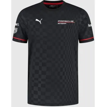 Týmové tričko Porsche Motorsport s logy sponzorů L