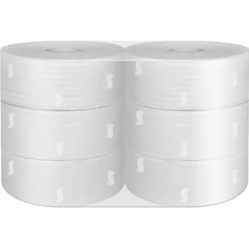 Toaletní papíry Papír toaletní Jumbo bílý - průměr 230 mm