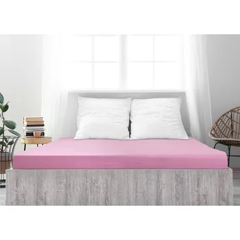 Prostěradlo 4Home jersey prostěradlo Ideál růžová, 60 x 120 cm
