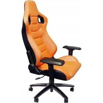 Herní křeslo MTuning Glock Orange černo-oranžové