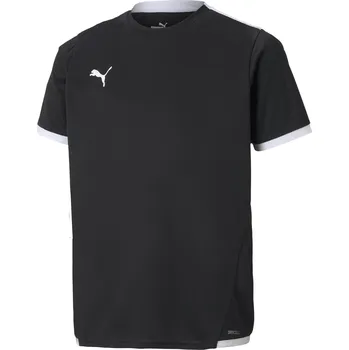 Dětský fotbalový dres PUMA TEAMLIGA JERSEY JR 704925_03 PUMA BLACK/PUMA WHITE 116