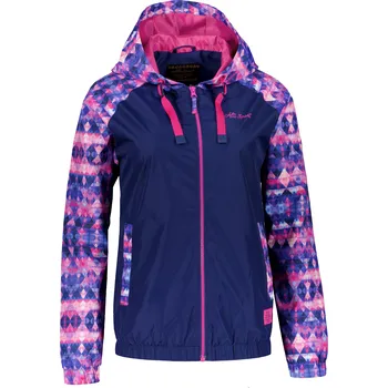 Dámská cargo bunda Dámská bunda ALTISPORT EDRIA TMAVĚ MODRÁ XL