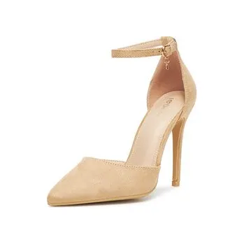 Dámské lodičky Lodičky DeeZee AJ-2639 Béžová 36