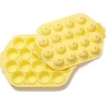 Decora, Itálie Silikonová forma na 18x cake pops žlutá - Decora | Cukrářské potřeby