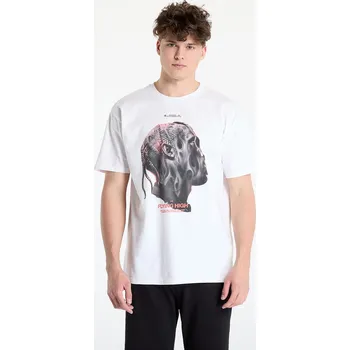 Pánské tričko Tričko Urban Classics Flying High Oversize Tee White L