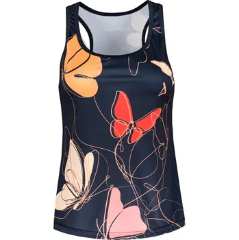 Dámské funkční tílko premium ALTISPORT VOJ/ALW086TIL01 ČERNÁ/ORANŽOVÁ XL