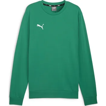 Pánská mikina Pánská mikina PUMA TEAMGOAL CASUALS CREW NECK S 658592_05 SPORT GREEN/PUMA WHITE M