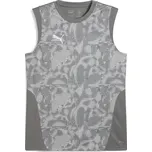 Pánský dres PUMA TEAMCUP TRAINING SL JERSEY 659168_13 FLAT MEDIUM GRAY/PUMA SILVER L