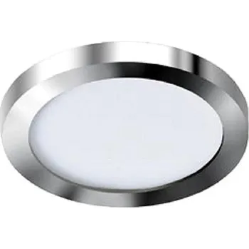 Žárovka Azzardo Stropní vestavné LED svítidlo Slim 9 cm, IP44, 300K, chrom