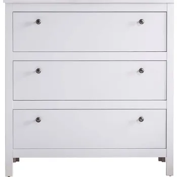 Komoda Šuplíková komoda Olje 3S Bílá Doprava ZDARMA.