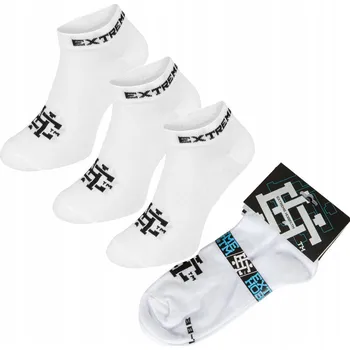 Pánské ponožky Kotníkové Ponožky Extreme Hobby 38-40 bílé