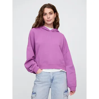 Dámská mikina GAP Crop mikina s logem - Dámské GAP fuchsiová 3331546