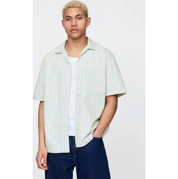 Pánská košile GAP Džínová košile - Pánské GAP šedá 3331709