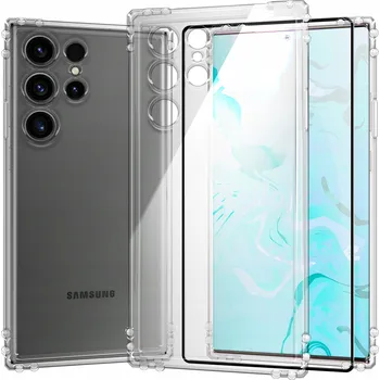 Pouzdro na mobilní telefon Zadní Kryt Hello Case pro Samsung Galaxy S22 Ultra bezbarvý