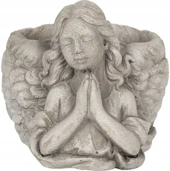 Květináč Obal na květináč 13 cm beton šedý