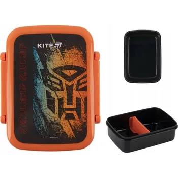 Svačinový box SVAČINOVÝ BOX S PŘIHRÁDKAMI DO ŠKOLY 420 ml TRANSFORMERS KITE