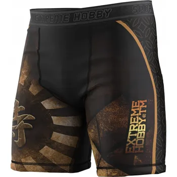 Pánské kraťasy Kraťasy Pánské na posilovnu CrossFit Vale Tudo EXTREME HOBBY BUSHIDO L