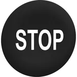 Schneider Electric ZBAF234 ZBAF234 STOP černá 10 ks