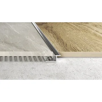 přechodová lišta Přechodová lišta A57 stříbrná 100 cm