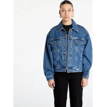 Dámská casual bunda Bunda Guess JEANS Oversize Trucker Jacket Gj Medium Wash L