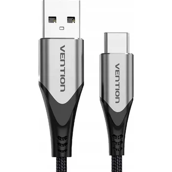 Datový kabel Kabel Vention USB - USB-C 0,5 m černý