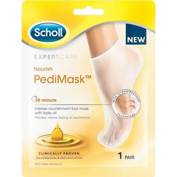 Péče o nohy SCHOLL Expert Care Nourish PediMask™ Triple Oil 1 pár
